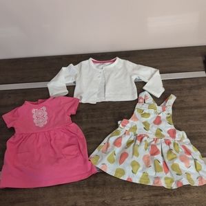 Carter's baby girl dresses